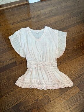 Sunday Tropez Pale Pink Cover Up